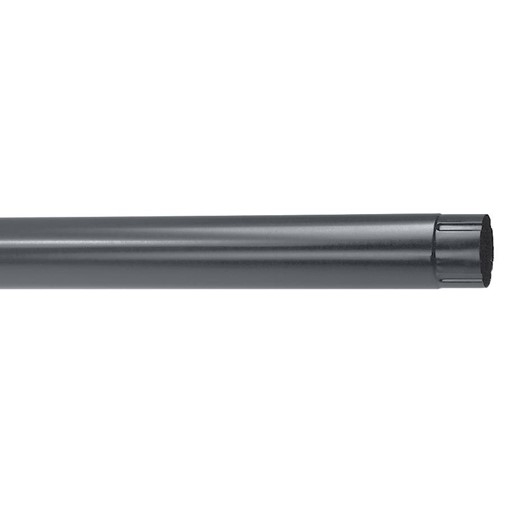 SIBA Afvoerbuis grijs Ral 7024 90mm/1.00m
